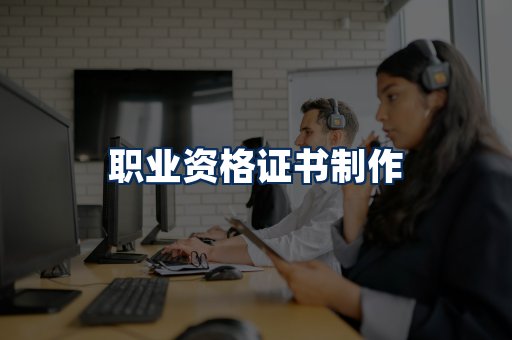 职业资格展示
